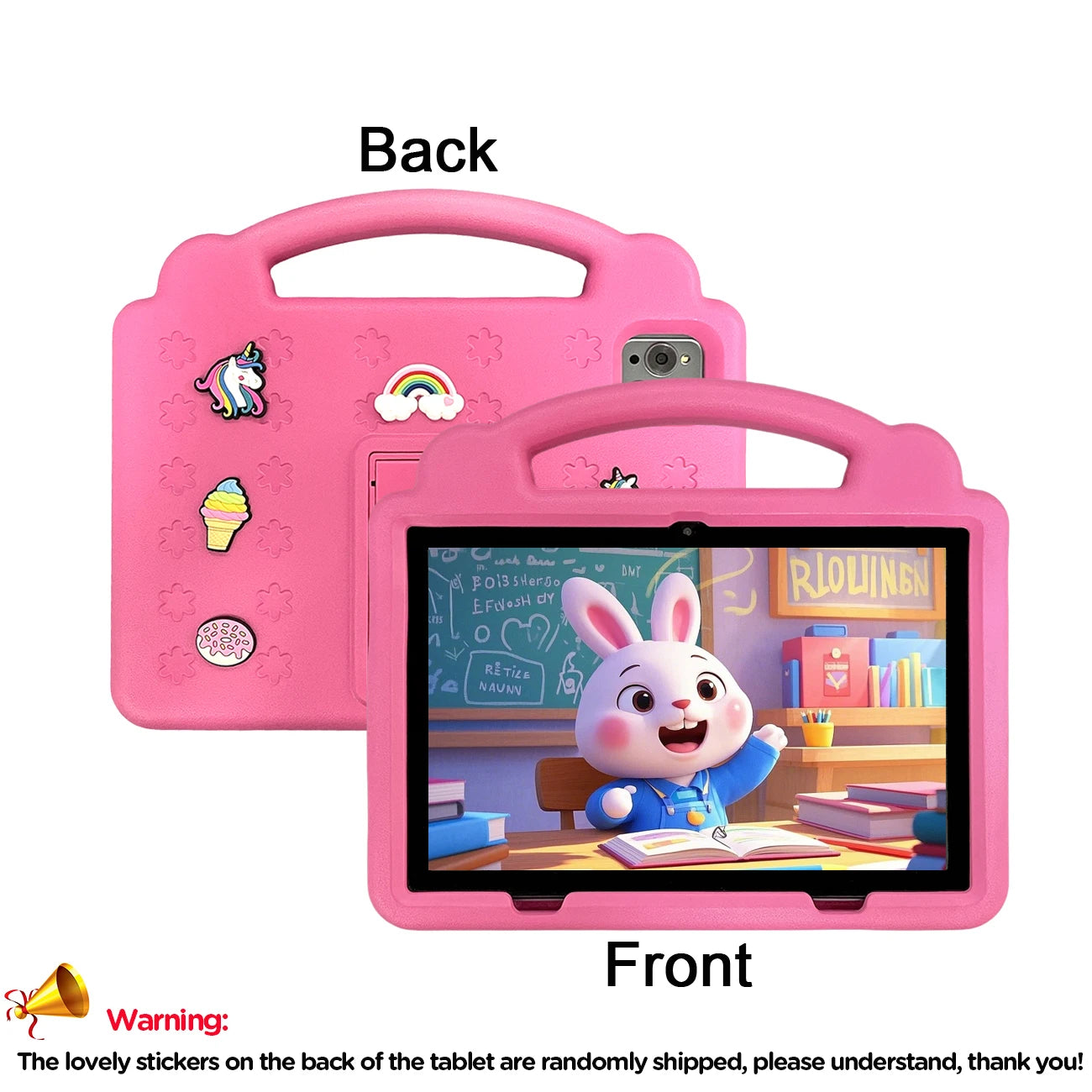 10.1 Inch Kid Tablet Android 3GB RAM 64GB ROM 4G WiFi 4000MAH Battery Dual Camera Children's Gift Kids Software Toys Tablets