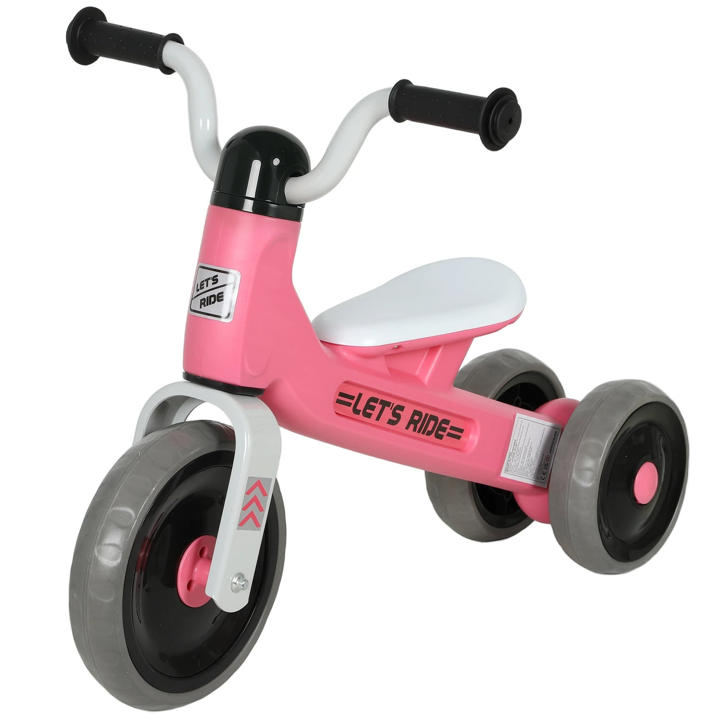 Aiyaplay Balance Bike for Children from 12 to 36 Months, Balance Bike with Silent and Puncture-Resistant Wheels, Handlebars with Limited Rotation to 60 ° Green