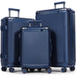 3-Piece Hardshell Luggage Set with TSA Lock - 20/24/28 Inch Travel Suitcase