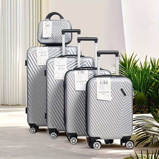 Set Valigie YSTYLE 5 Pezzi - Trolley Leggero con Ruote Silenziose e Lucchetto TSA