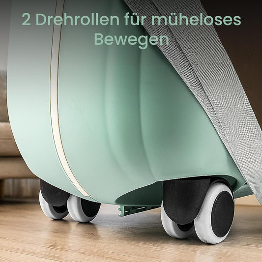 Trolley Bagaglio a Mano 16 Pollici Rigido con Ruote Girevoli - Valigia da Cabina