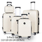 Set Valigie YSTYLE 3/5 Pezzi - Trolley ABS con Ruote Silenziose e Lucchetto TSA