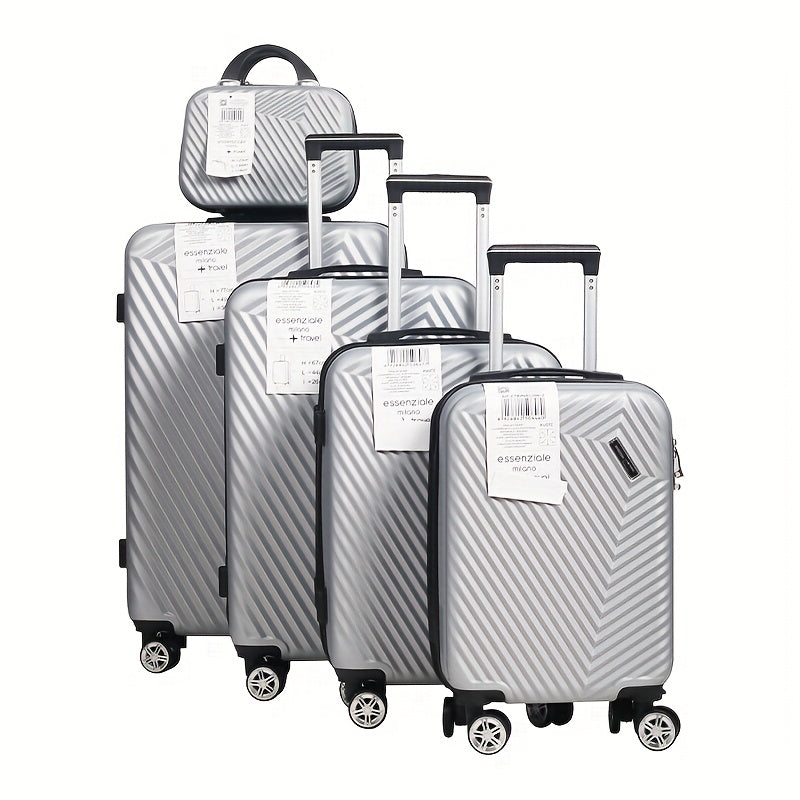 Set Valigie YSTYLE 5 Pezzi - Trolley Leggero con Ruote Silenziose e Lucchetto TSA