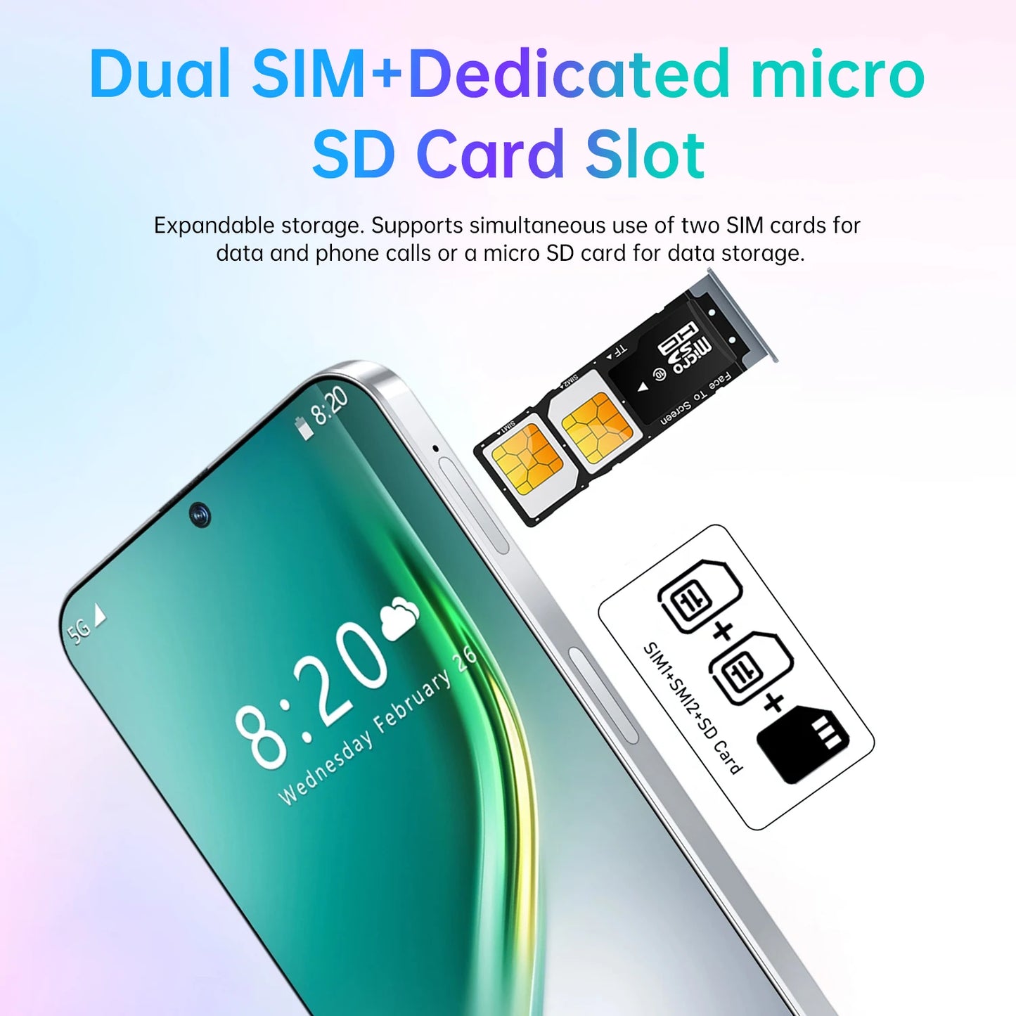 Camon 40 Pro HOT 2025 Tablet originale da 7,3 pollici HD 4K Android 15 22GB + 2TB 7800mAh Batteria 4G 5G Doppia scheda SIM WiFi GPS Google