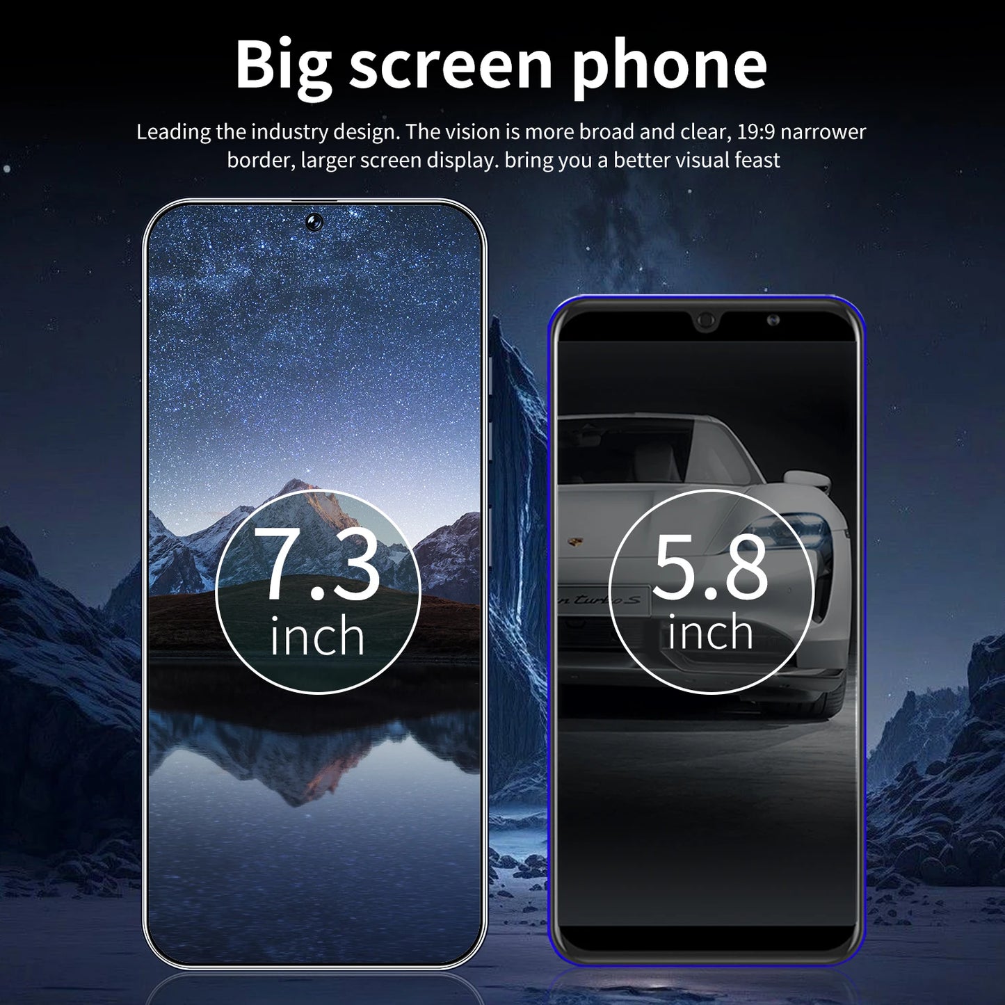 Smartphone S26 Ultra 7.0" HD - 48MP+72MP - 16GB RAM 1TB ROM - 7000mAh - 5G Android 14