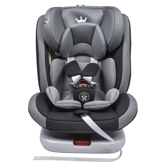 Seggiolino Auto Girevole 360° ISOFIX 0-12 Anni (9-36 kg) - Cintura 5 Punti ECE R44/04