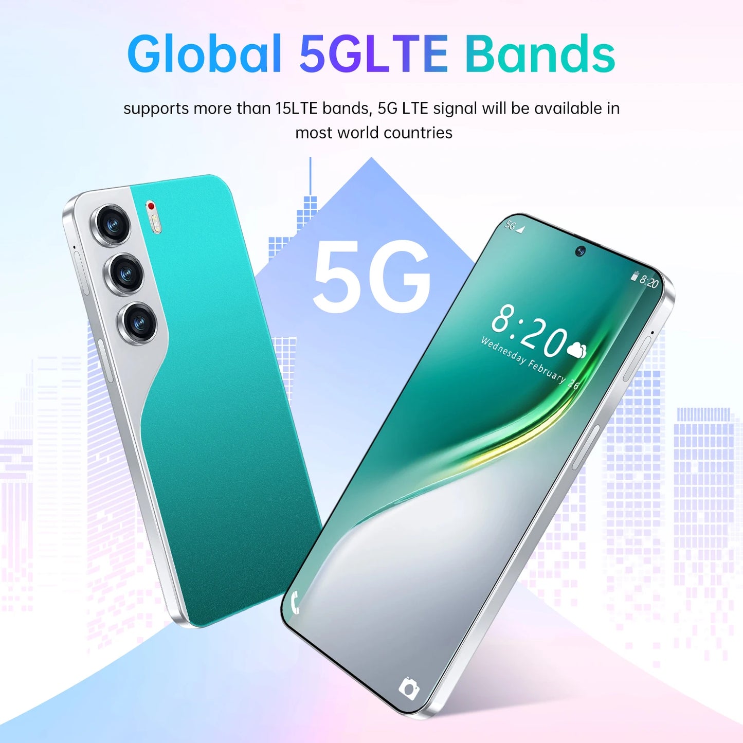 Camon 40 Pro HOT 2025 Tablet originale da 7,3 pollici HD 4K Android 15 22GB + 2TB 7800mAh Batteria 4G 5G Doppia scheda SIM WiFi GPS Google