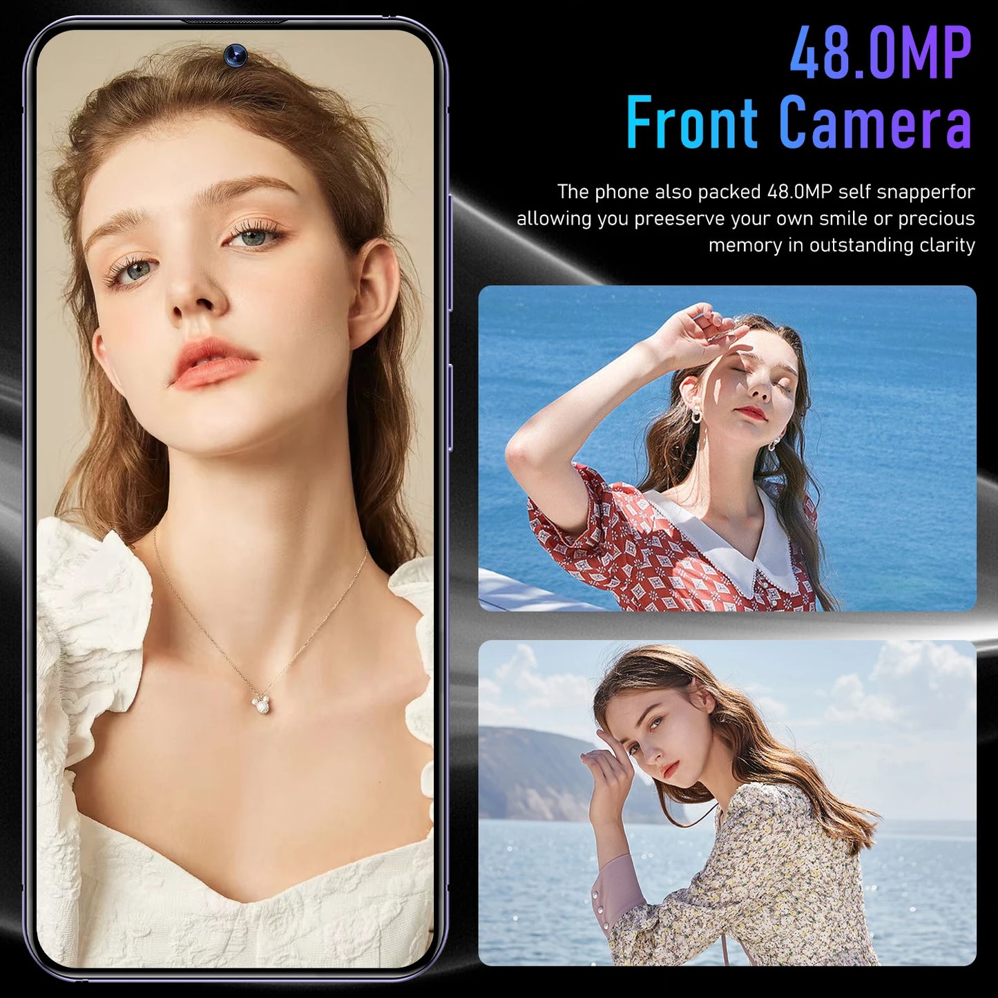 Versione globale S26 Ultra 7.0HD 48MP + 72MP Cellulari 22G + 2T Smartphone originale Dual SIM Android 14 7000mAh 5G Telefono