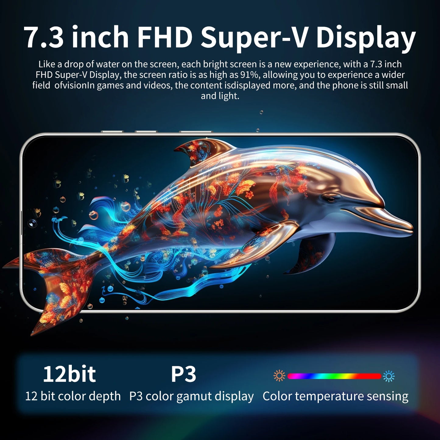 Smartphone S26 Ultra 7.0" HD - 48MP+72MP - 16GB RAM 1TB ROM - 7000mAh - 5G Android 14