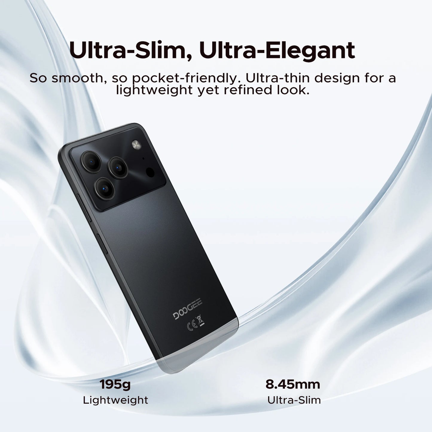 DOOGEE Note56 Pro Smartphone 32GB + 128GB Android 16 6150mAh Batteria 6.56 ''90Hz Schermo 13MP + 8MP Widevine L1 NFC Telefono cellulare