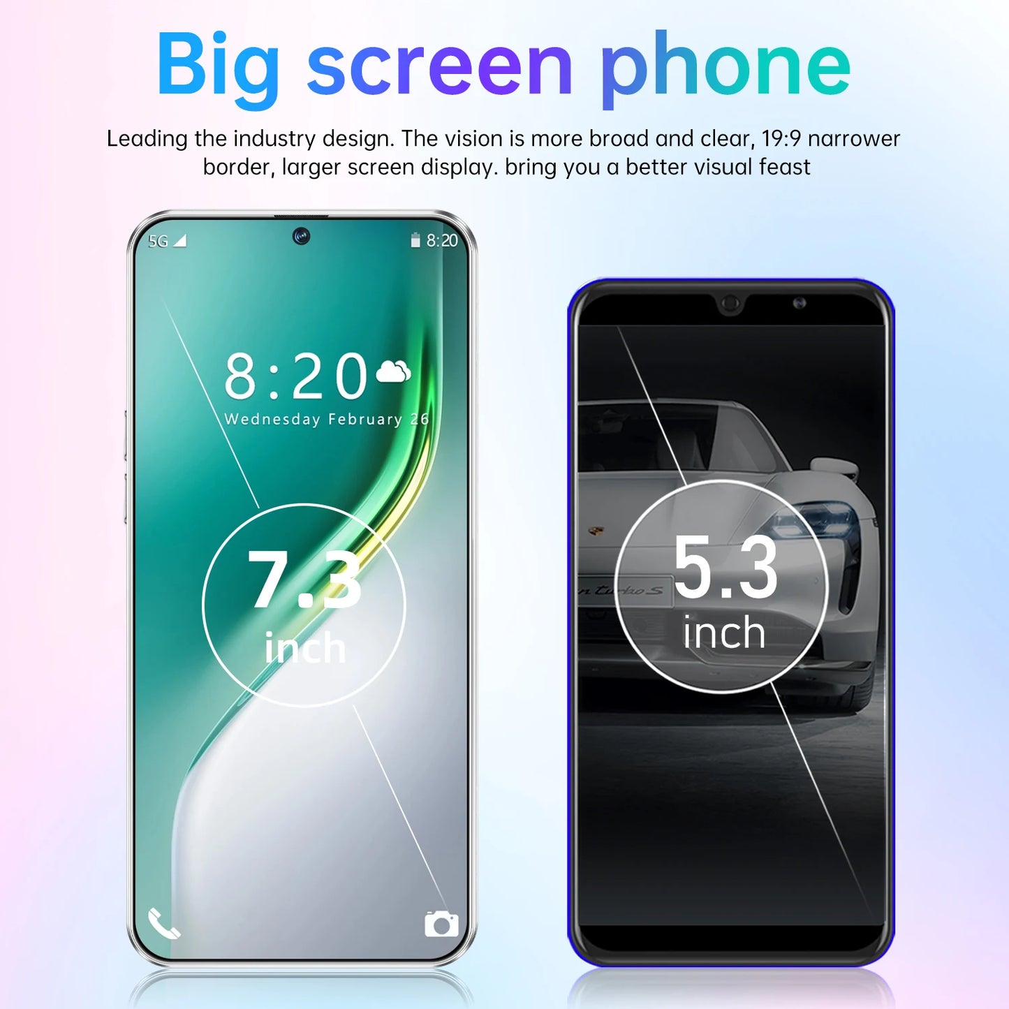 Camon 40 Pro HOT 2025 Tablet originale da 7,3 pollici HD 4K Android 15 22GB + 2TB 7800mAh Batteria 4G 5G Doppia scheda SIM WiFi GPS Google