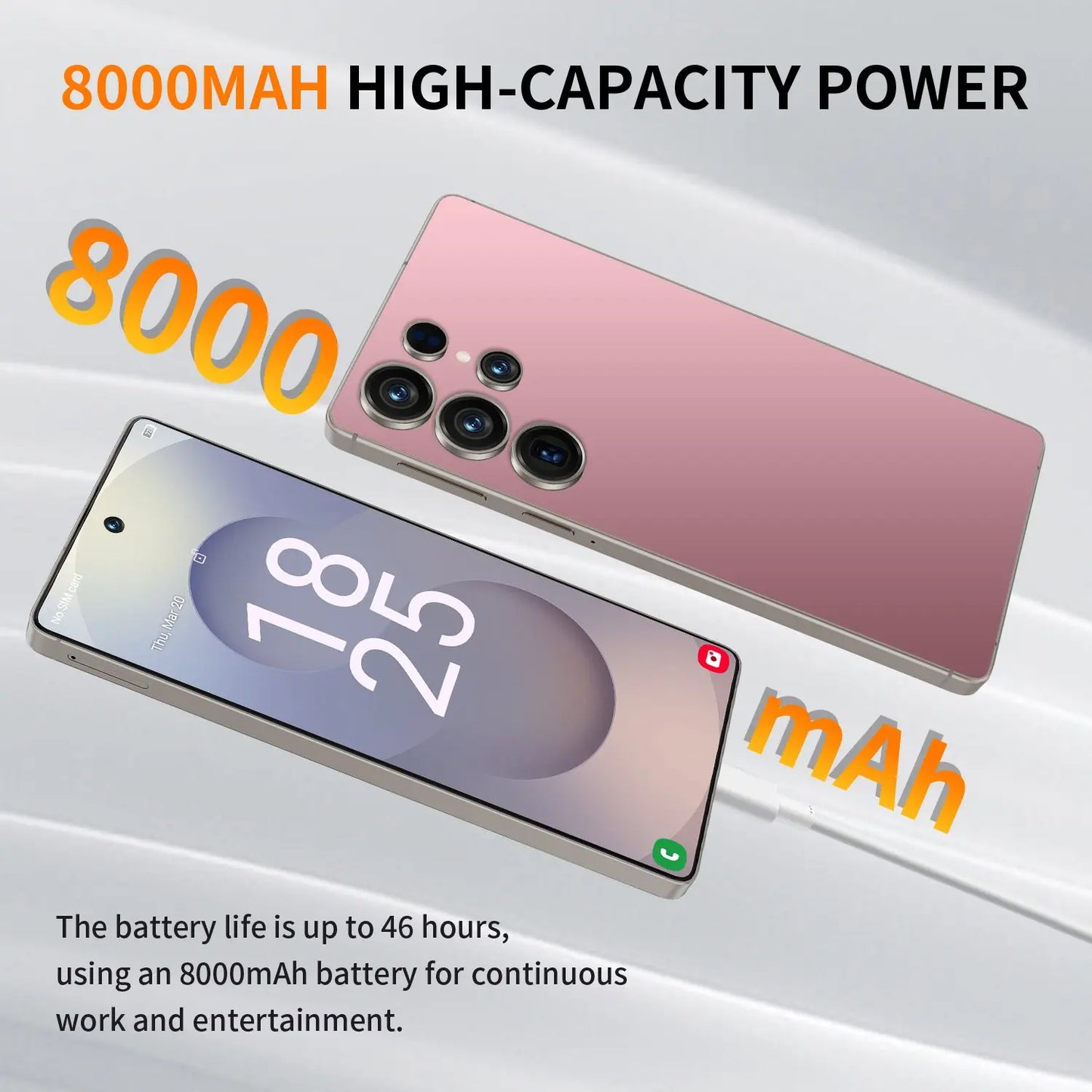 HOT 2026 NEW Pad S26 ultra Tablet PC 7.3 inch HD 4K Android 15 22GB+2TB 8000mAh Battery 4G 5G Dual Sim Card WiFi GPS Google Tab