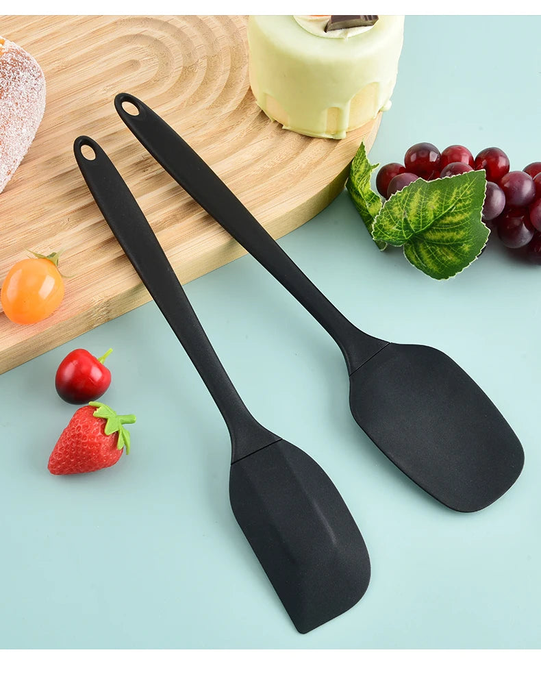 Set Utensili da Cucina in Silicone 6 Pezzi - Kit Completo con Spatole, Raschietti e Pennello per Pasticceria