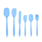Set Utensili da Cucina in Silicone 6 Pezzi - Kit Completo con Spatole, Raschietti e Pennello per Pasticceria