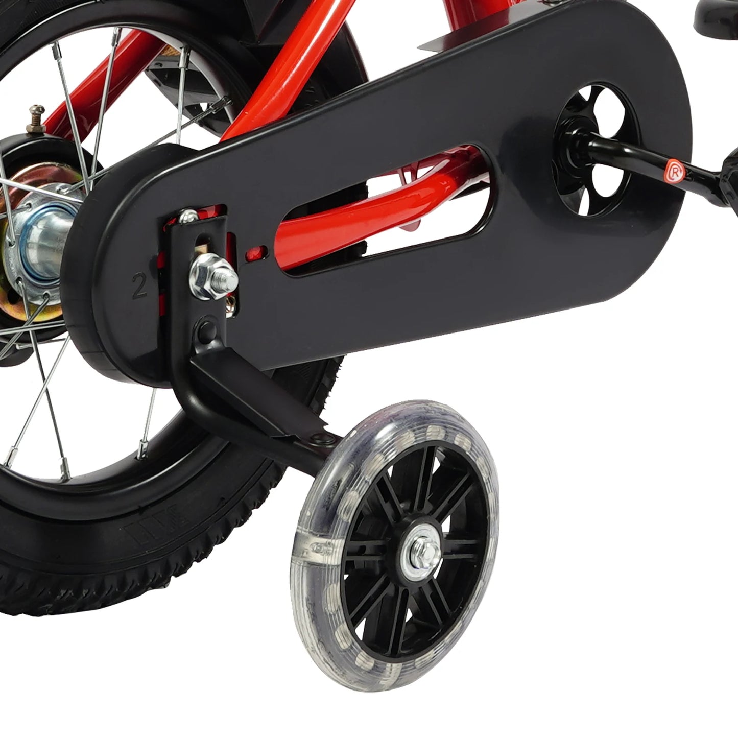 12 Inches Children's Bicycle with Training Wheels, Bottle Holder, Basket| Blue/Red/Pink Kids Bike for 2-5 Years