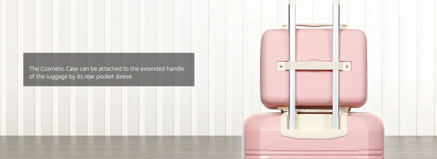 Joyway Set di valigie da viaggio, elegante set di valigie da viaggio a quadri, robusto e durevole, resistente ai graffi, lucchetto TSA, ruote girevoli