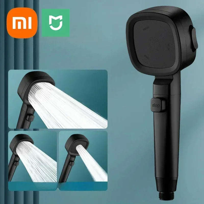 Xiaomi Soffione doccia ad alta pressione Soffioni doccia regolabili a 3 modalità Set Bagno intelligente 2026 Nuovi accessori doccia Mijia regolabili