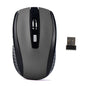 Mouse wireless 2.4G Mouse da gioco 2.4Ghz Mouse wireless ottico 6D Mini mouse silenzioso sottile DPI1600 per MacBook PC portatile