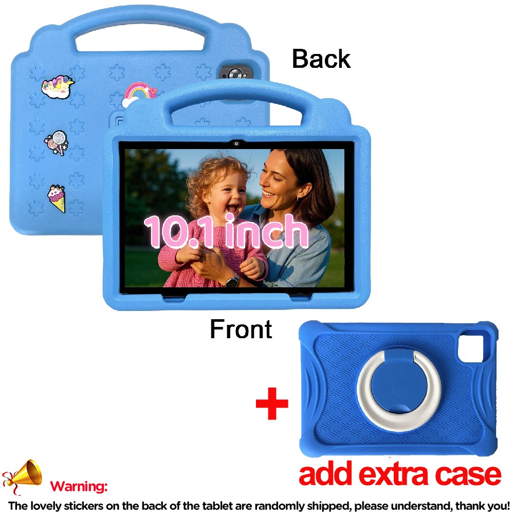 10.1 Inch Kid Tablet Android 3GB RAM 64GB ROM 4G WiFi 4000MAH Battery Dual Camera Children's Gift Kids Software Toys Tablets