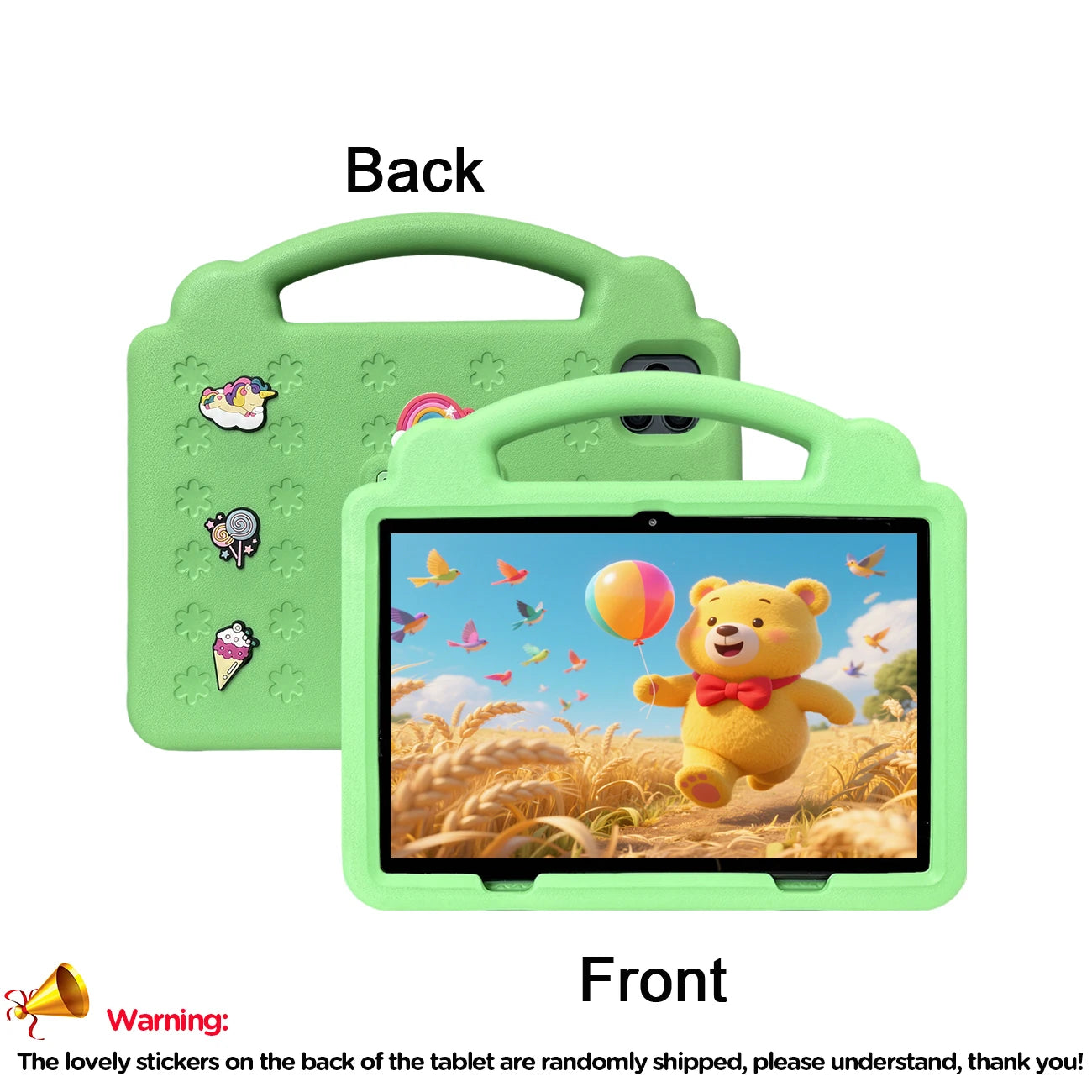 10.1 Inch Kid Tablet Android 3GB RAM 64GB ROM 4G WiFi 4000MAH Battery Dual Camera Children's Gift Kids Software Toys Tablets