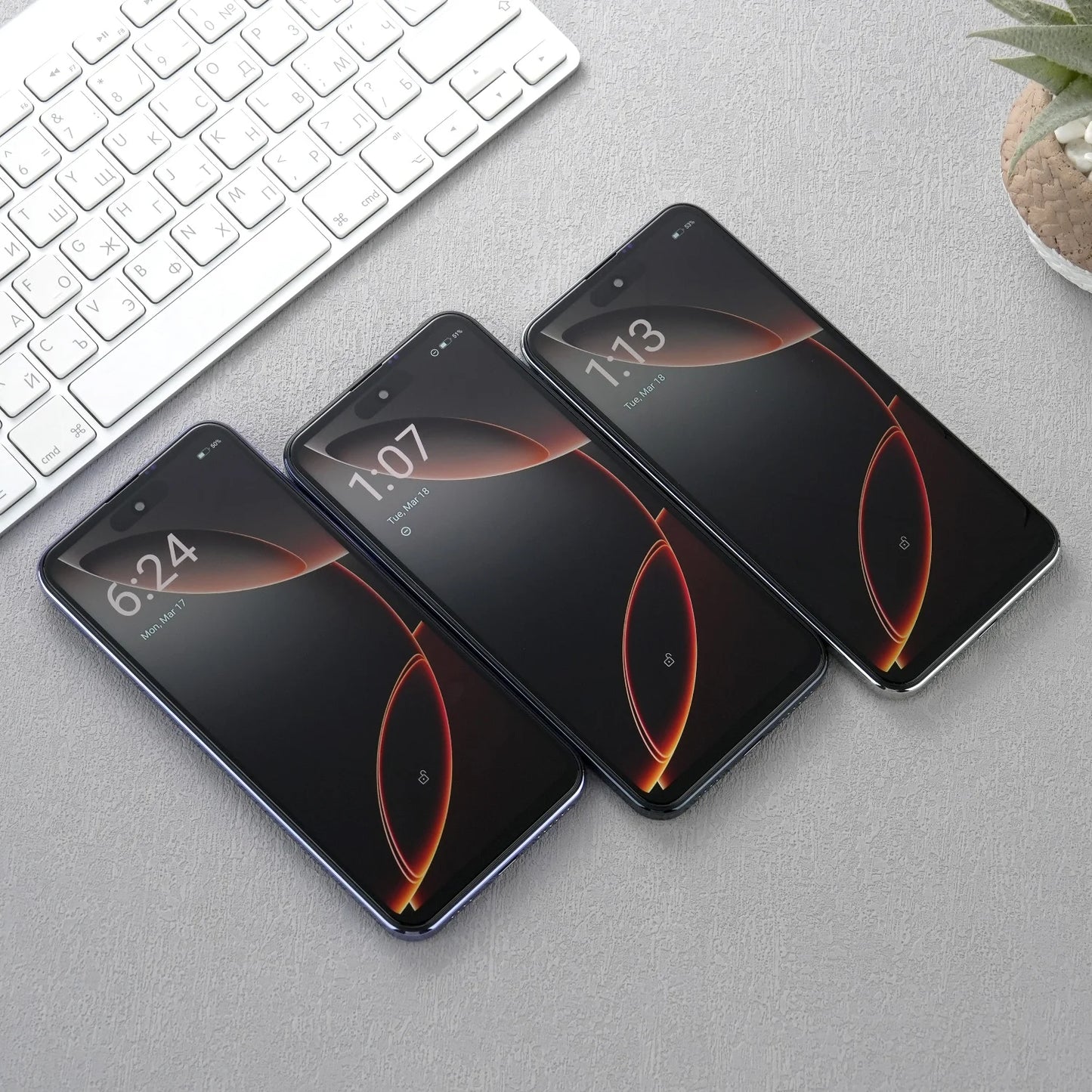 Global Vision I16 Pro Smartphone 5G Android 5300mAH 12GB RAM 512G ROM 6.56 pollici 1080x2640HD 24 + 48MP MTK10 4G Rete del telefono cellulare