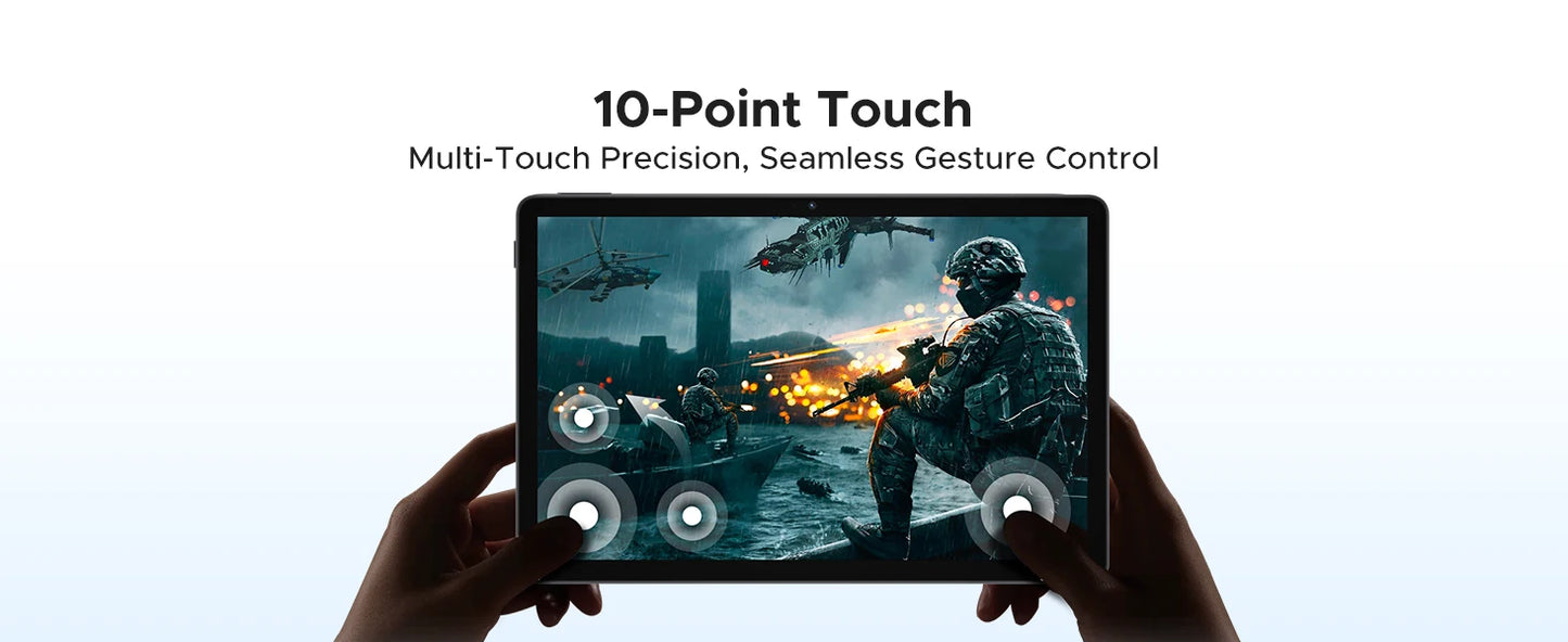 Tablet Android 15 da 11 Pollici - Display 90Hz, 30GB RAM, 256GB ROM, Batteria Potente