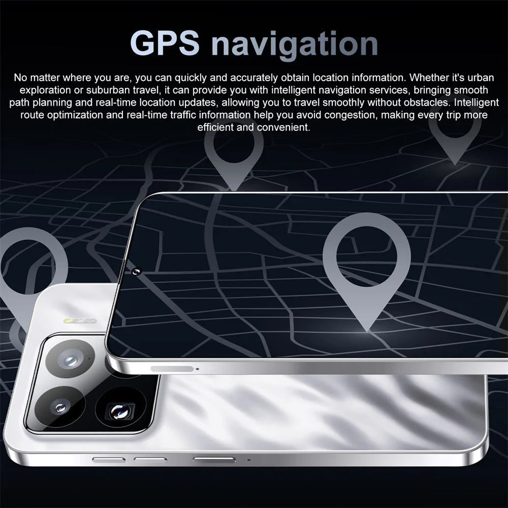 Brand New 14T Pro Smartphone 5G 7.3HD Dual SIM Card 22G+2TB Cell Phone 8000mAh Android Global Version Mobile Phones Cellphones