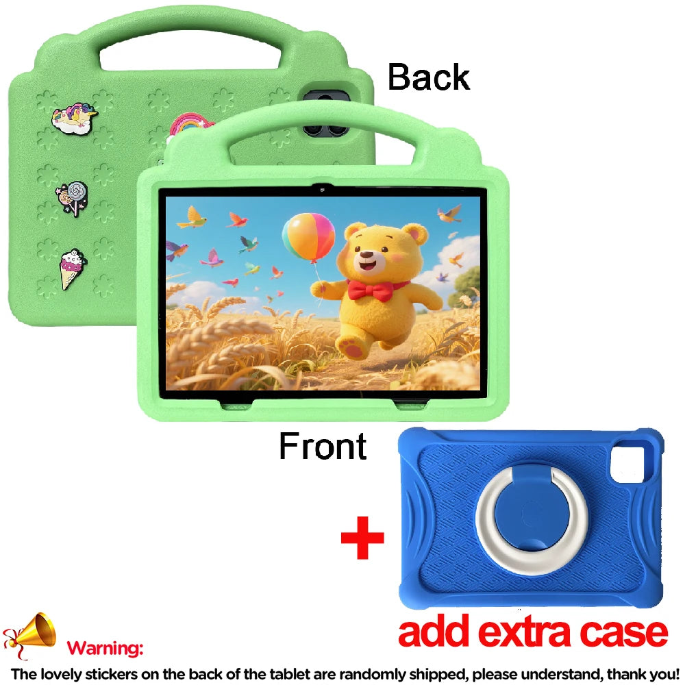 10.1 Inch Kid Tablet Android 3GB RAM 64GB ROM 4G WiFi 4000MAH Battery Dual Camera Children's Gift Kids Software Toys Tablets