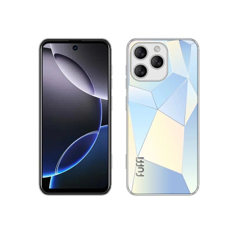 Global Vision I16 Pro Smartphone 5G Android 5300mAH 12GB RAM 512G ROM 6.56 pollici 1080x2640HD 24 + 48MP MTK10 4G Rete del telefono cellulare