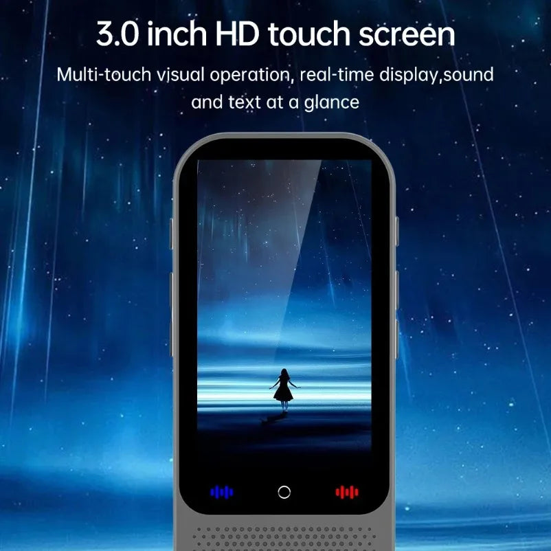 S80 Pro 138 Language Intelligent Translation Machine Intelligent Recording 19 Offline Real-time Chat GPT AI Voice Photo Translat