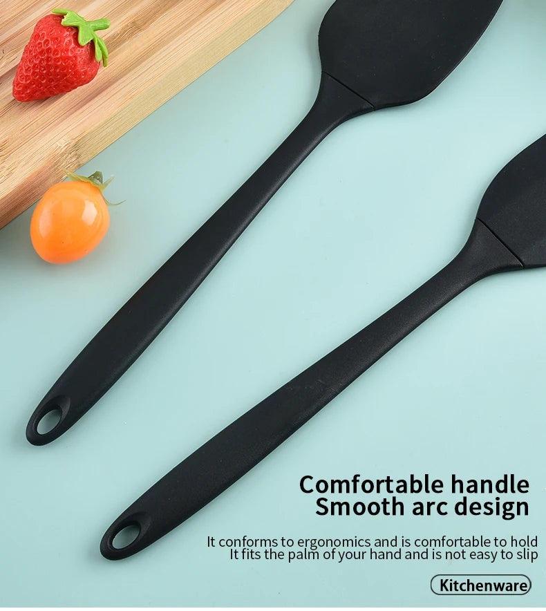 Set Utensili da Cucina in Silicone 6 Pezzi - Kit Completo con Spatole, Raschietti e Pennello per Pasticceria