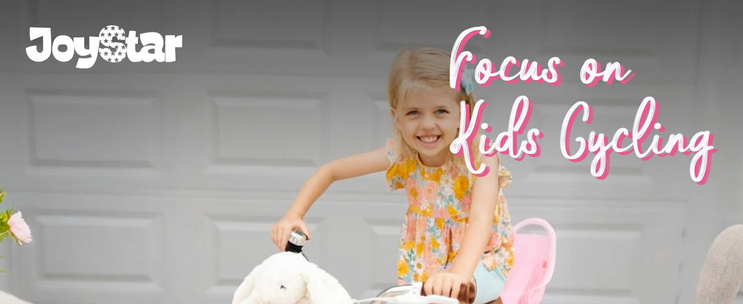 JOYSTAR Little Daisy Kids Bike for Girls Ages 2-7 Years,  Bikes with Doll Bike Seat & Streamers,baby walker