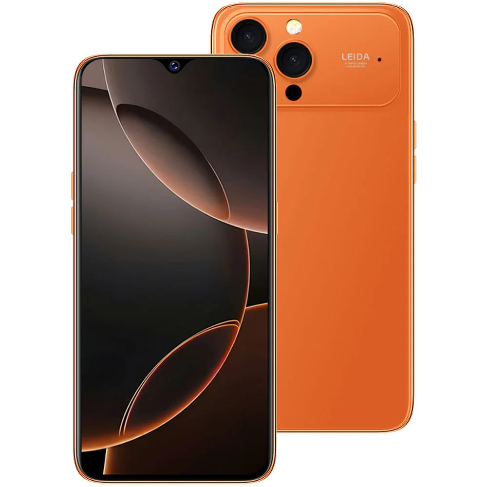 HOT Brand New For i17 Pro Max Smartphone 5G 7.0HD 22G 2TB Dual Card Dual Android 15 Cell Phone Unlocked Mobile Phones 8000mAh