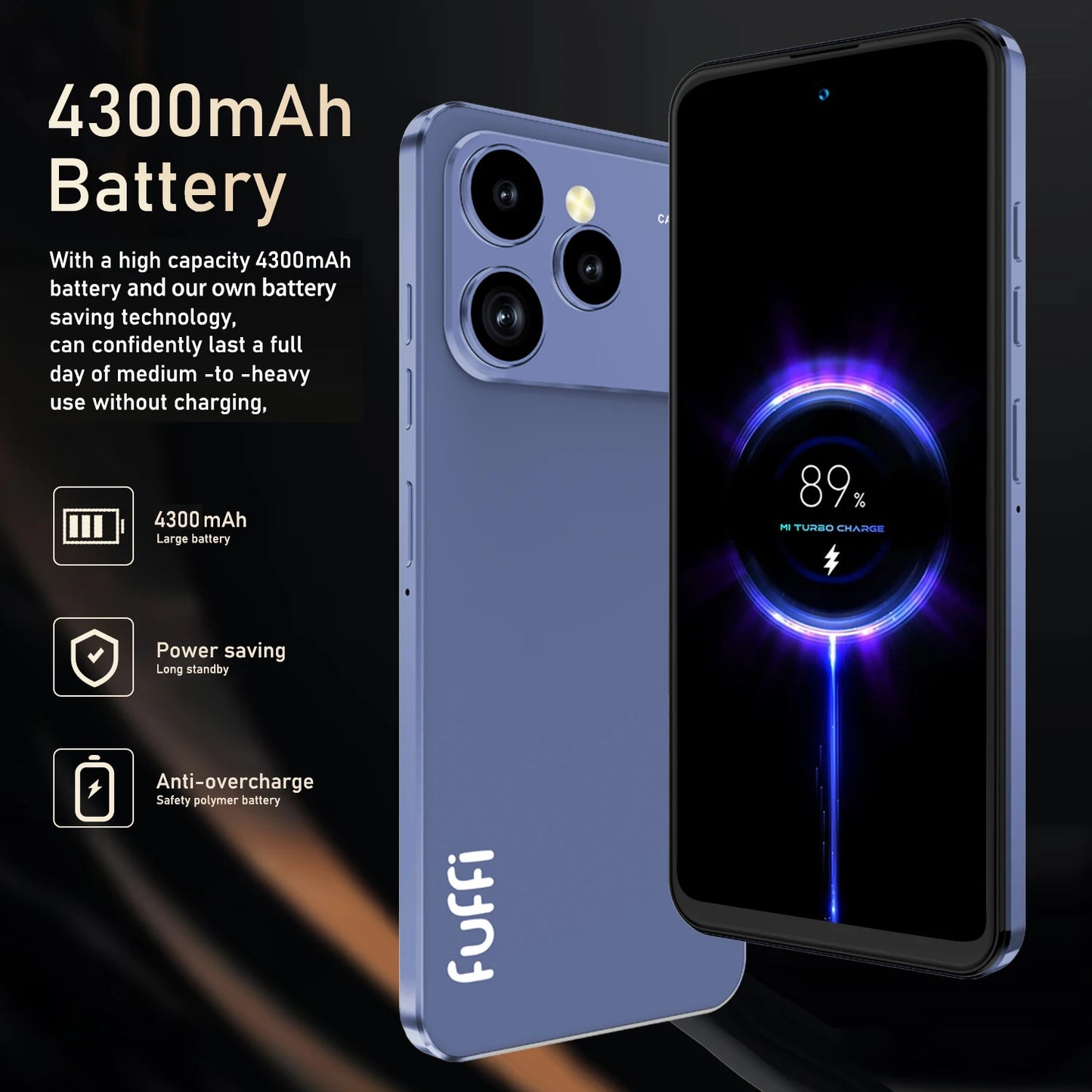 Global Vision 17 Pro Max Smartphone Android 8 GB RAM 256 GB ROM Telefono da 6,56 pollici 720x1612HD 24 + 48 MP Telefoni cellulari di rete 4G