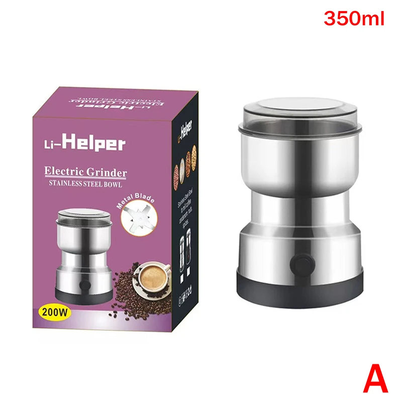 Macinacaffè Elettrico 300W Multifunzione - Macina Caffè Spezie Cereali Noci