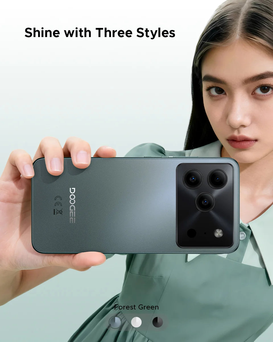 DOOGEE Note56 Pro Smartphone 32GB + 128GB Android 16 6150mAh Batteria 6.56 ''90Hz Schermo 13MP + 8MP Widevine L1 NFC Telefono cellulare