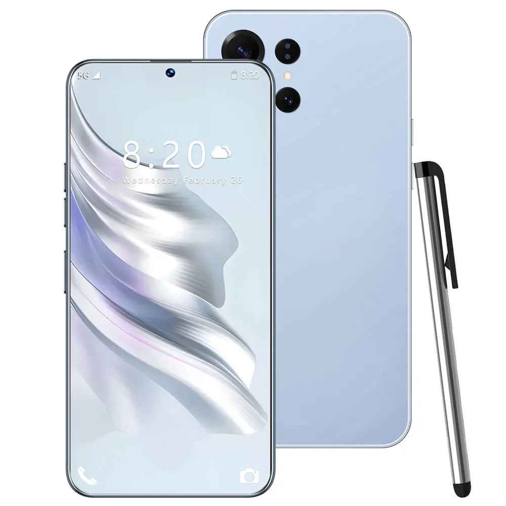 Brand New 14T Pro Smartphone 5G 7.3HD Dual SIM Card 22G+2TB Cell Phone 8000mAh Android Global Version Mobile Phones Cellphones