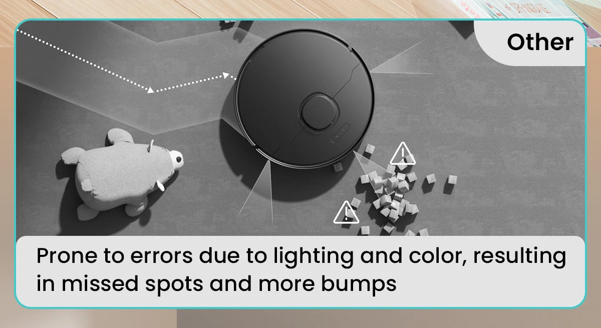 Aspirapolvere Robot LEFANT M3L con Base All-in-One - 12000Pa 220min Navigazione Laser