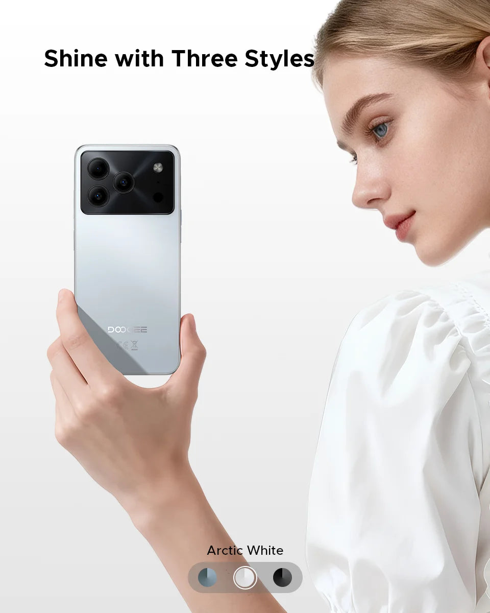 DOOGEE Note56 Pro Smartphone 32GB + 128GB Android 16 6150mAh Batteria 6.56 ''90Hz Schermo 13MP + 8MP Widevine L1 NFC Telefono cellulare