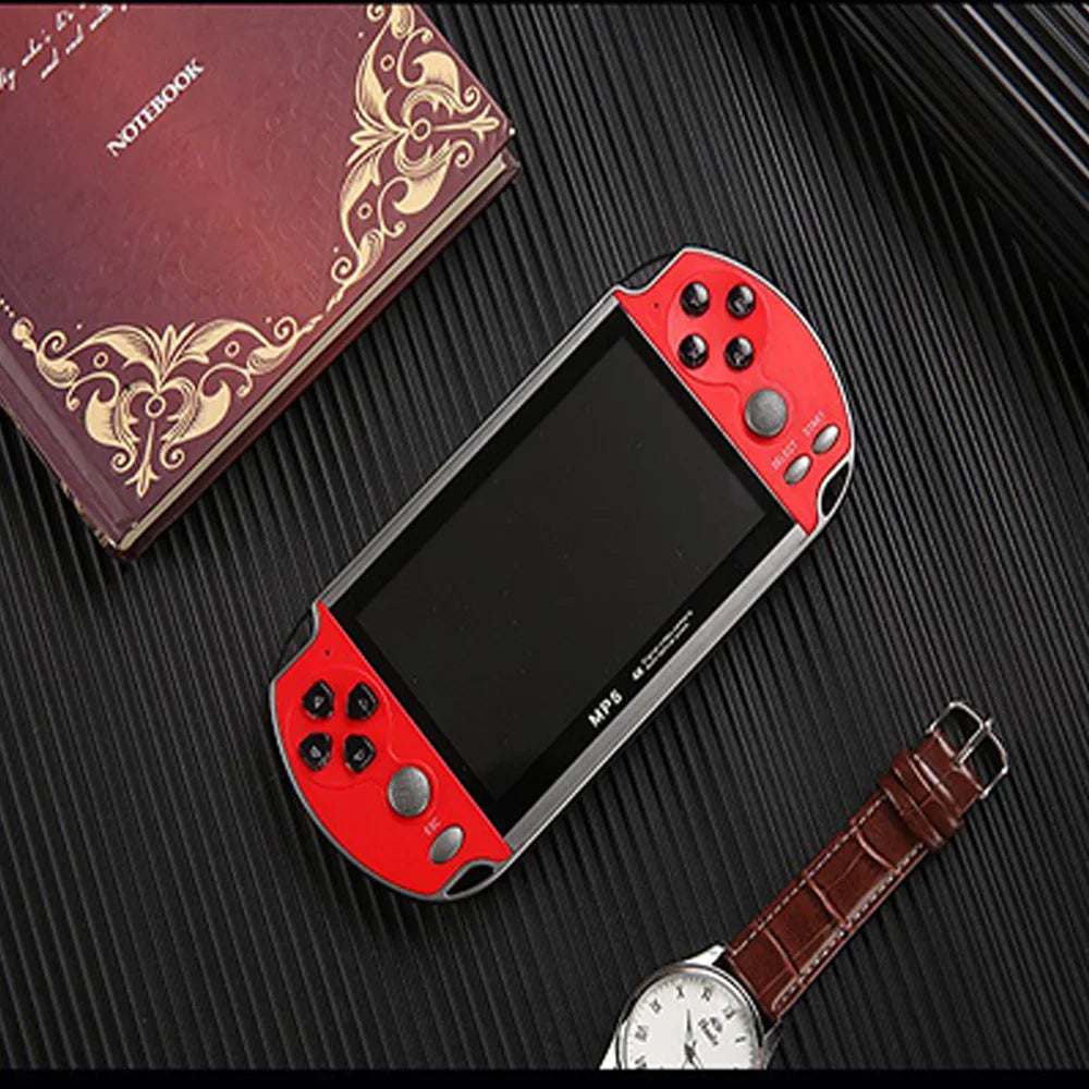 Console per videogiochi X7/X7Plus, portatile, retrò, oltre 10.000 giochi, controller doppio joystick con 4,3/5,1 pollici