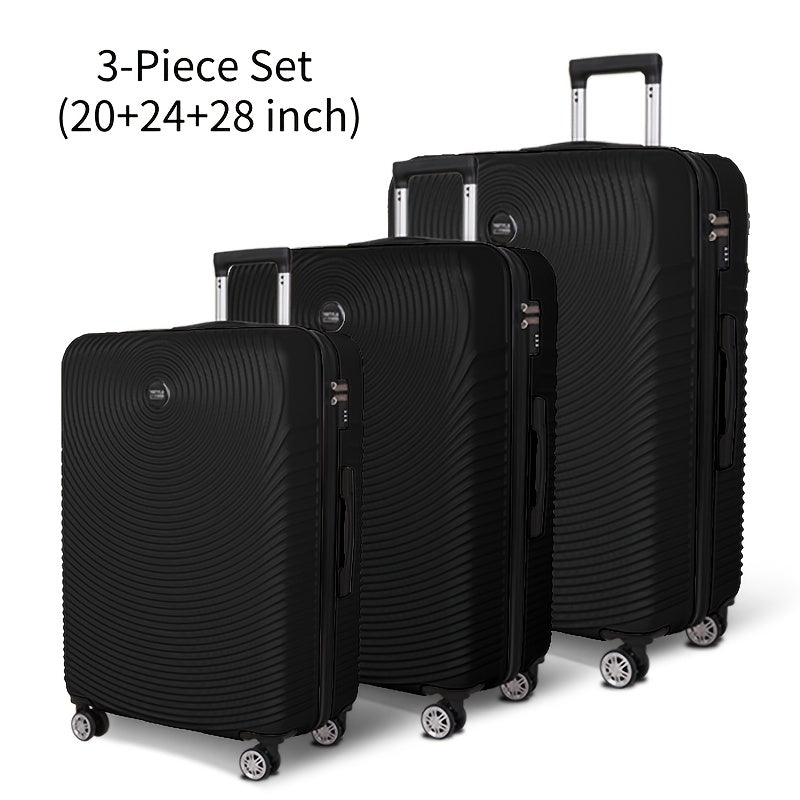 Set Valigie YSTYLE 3/5 Pezzi - Trolley ABS con Ruote Silenziose e Lucchetto TSA
