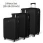 Set Valigie YSTYLE 3/5 Pezzi - Trolley ABS con Ruote Silenziose e Lucchetto TSA