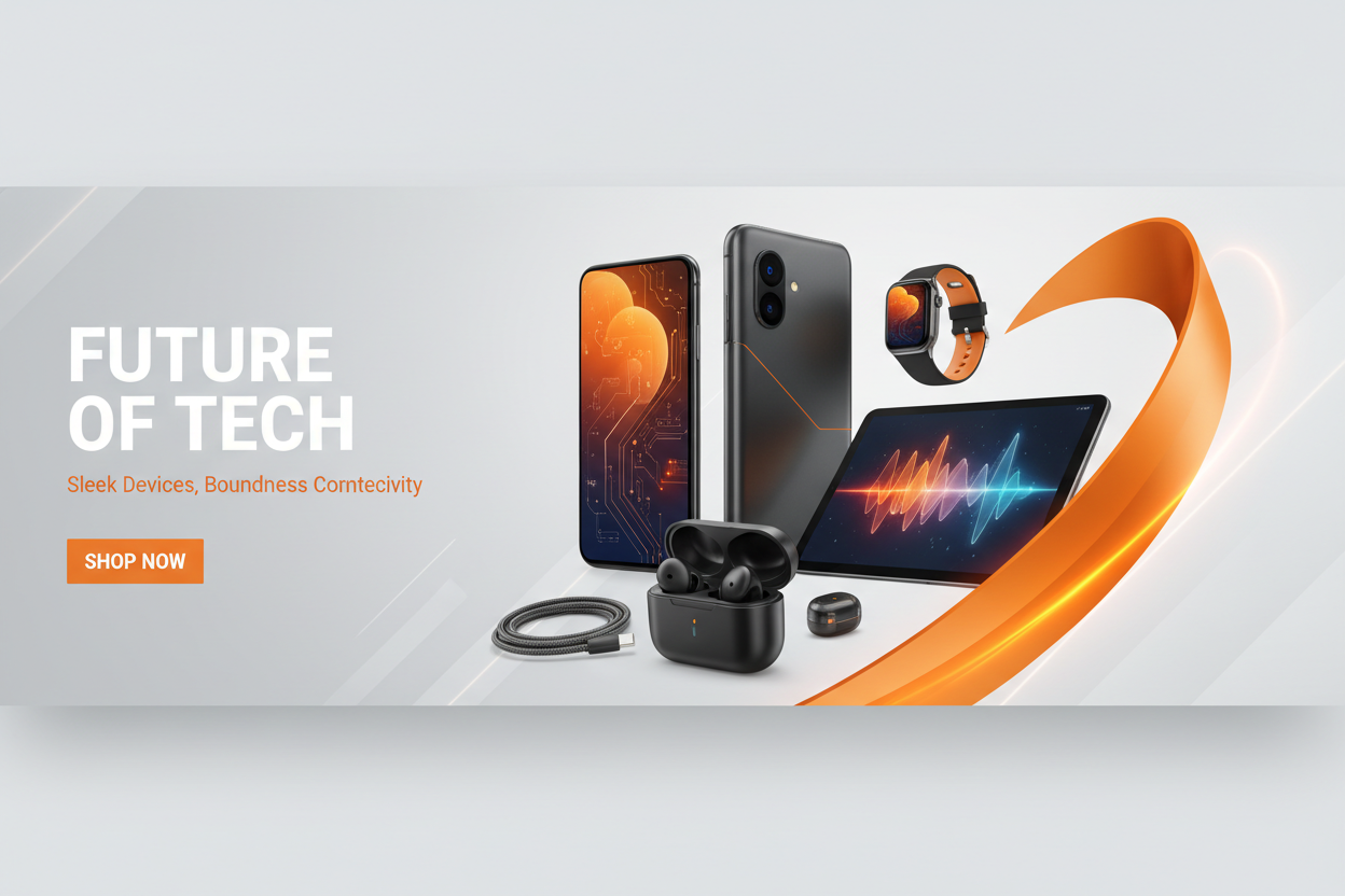 Banner homepage premium tech
