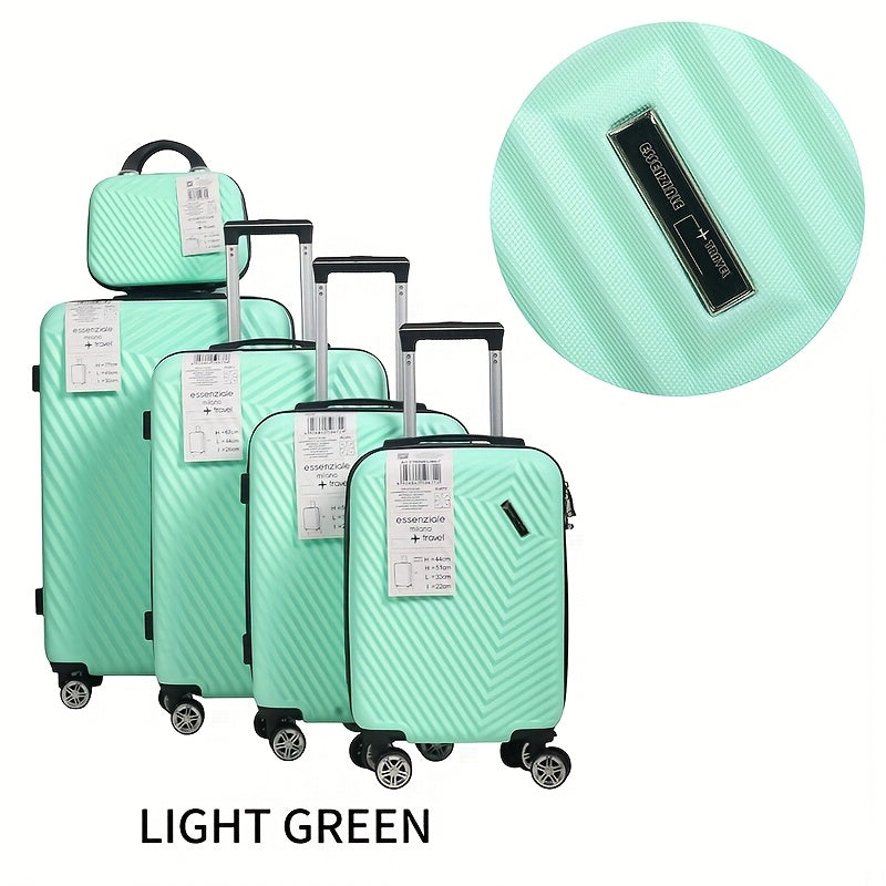 Set Valigie YSTYLE 5 Pezzi - Trolley Leggero con Ruote Silenziose e Lucchetto TSA